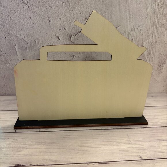 90's Party Decorations Wooden (2 PCS) (SKU: 251MI) - Picture 3 of 10